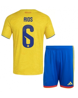 Billige Fotballdrakt Colombia Richard Rios #6 Replika Hjemmedraktsett Barn VM 2026 Kortermet (med bukser)